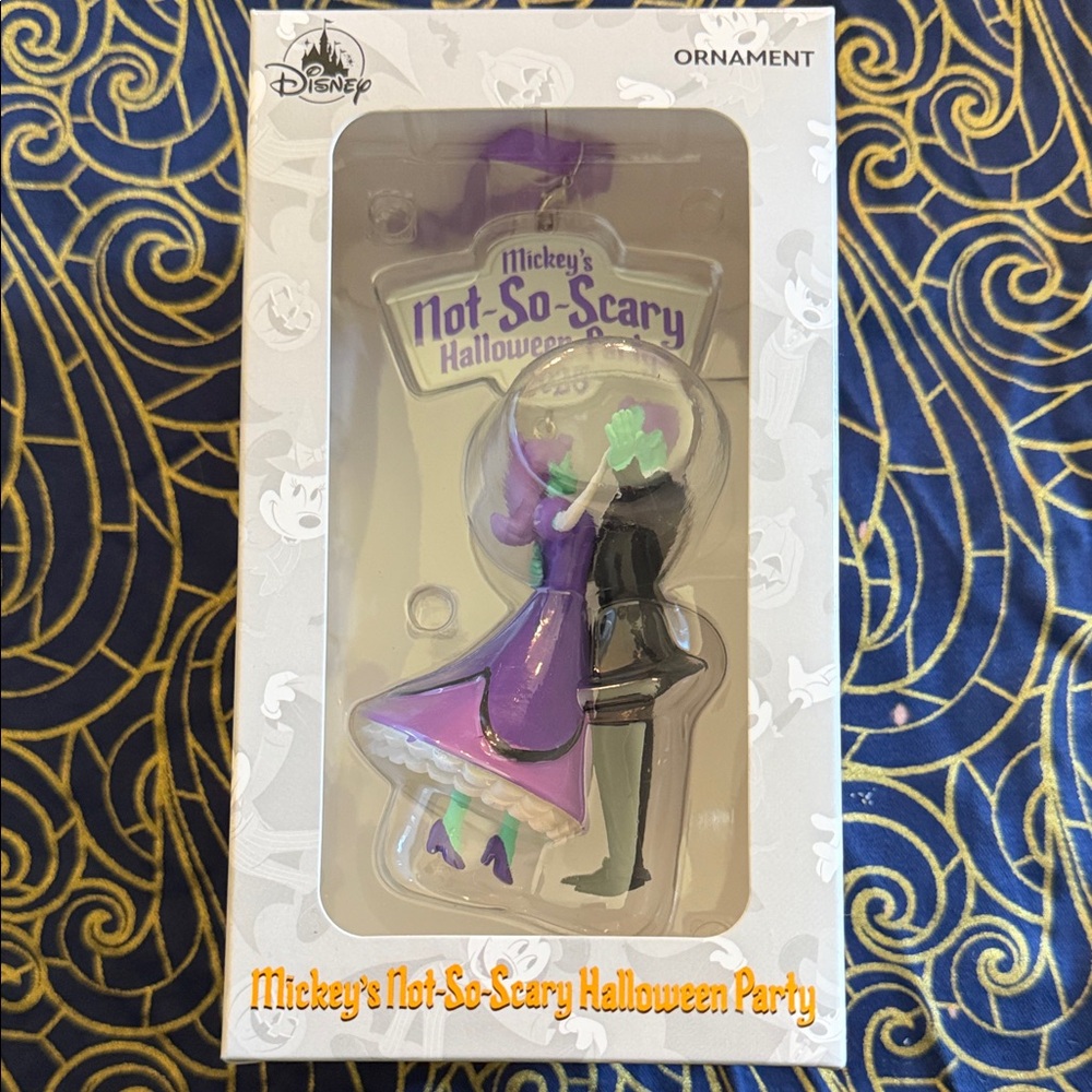 2025 Haunted Mansion Ornament Mickey’s Not So Scary Halloween Party.